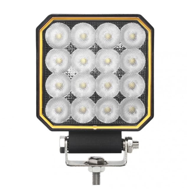 Truck LED 25W Kvadrat Arbeidslys - 1711 lm