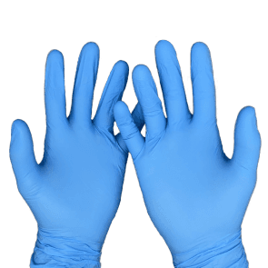 Aldena Nitril Blå Engangshansker XL